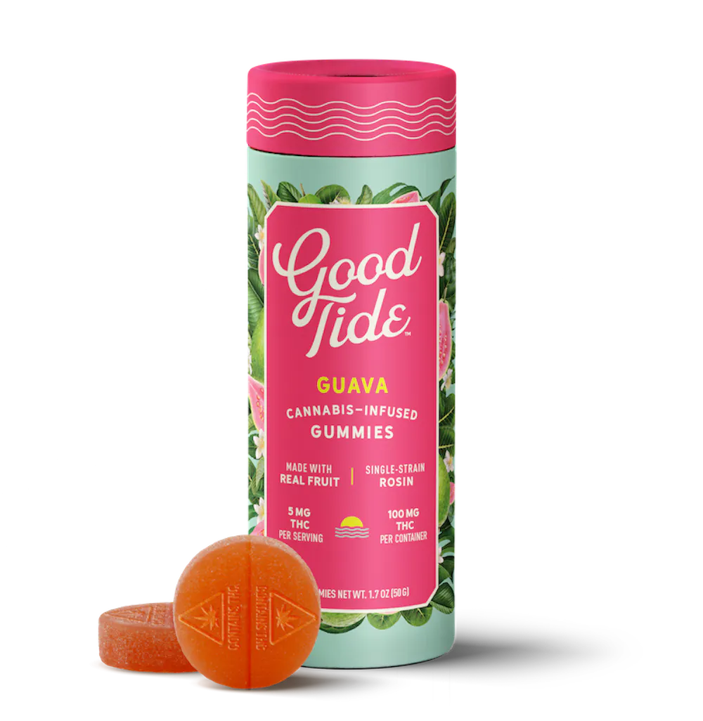 Product Good Tide - Guava Rosin Gummies (100mg 10pk)
