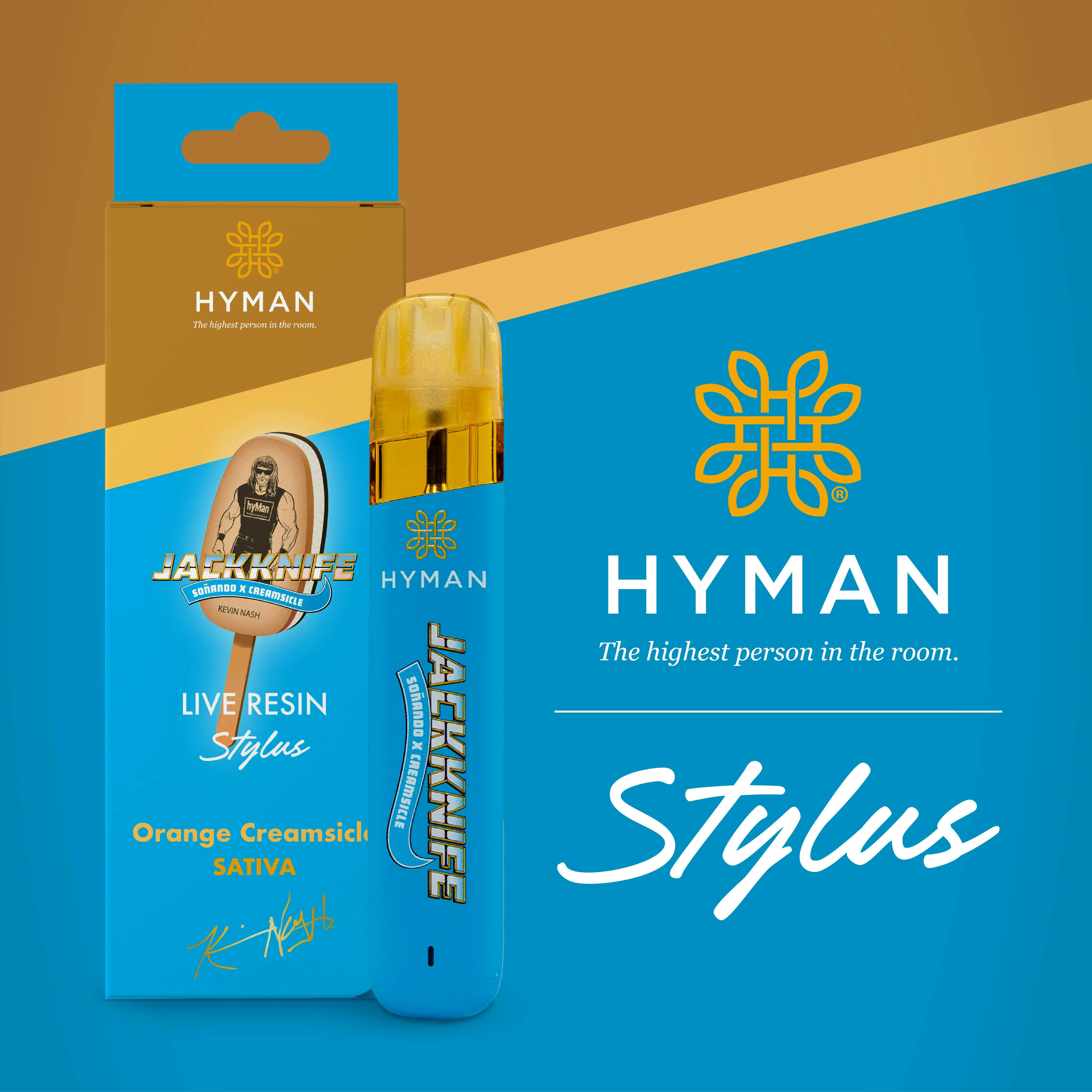 Product: HYMAN | Live Resin Disposable - 1g - Jackknife