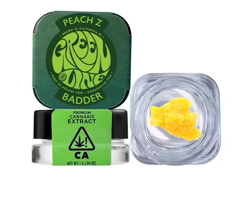 GreenLine Badder H Peach Z - LAX Cannabis Club