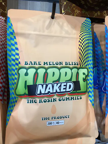 Bare Melon Bliss 200mg Rosin Gummies-active