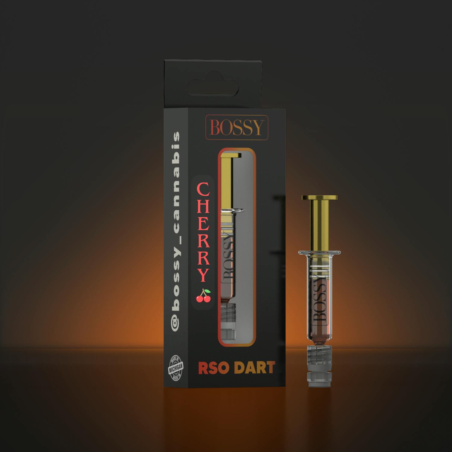 BOSSY - 1g RSO Dart - Cherry
