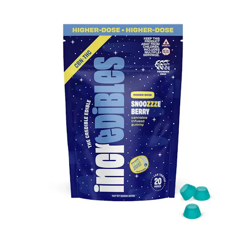 Snoozzzeberry CBN 5:1 Gummies | 500mg-1