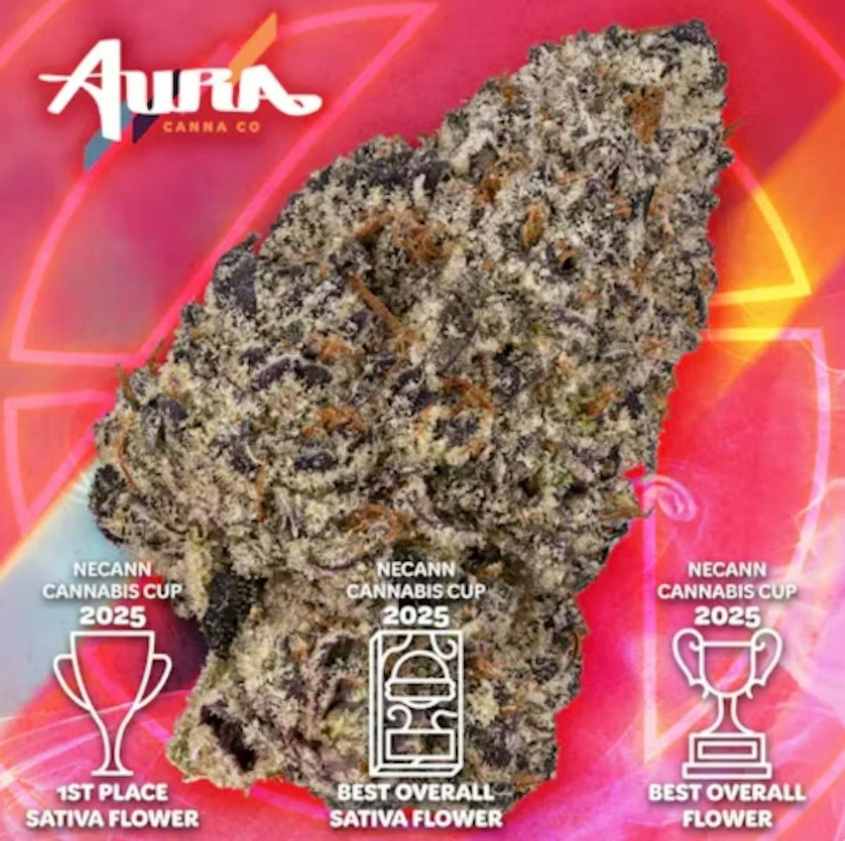 Photo of Sunkist Tangie 3.5g Flower Aura