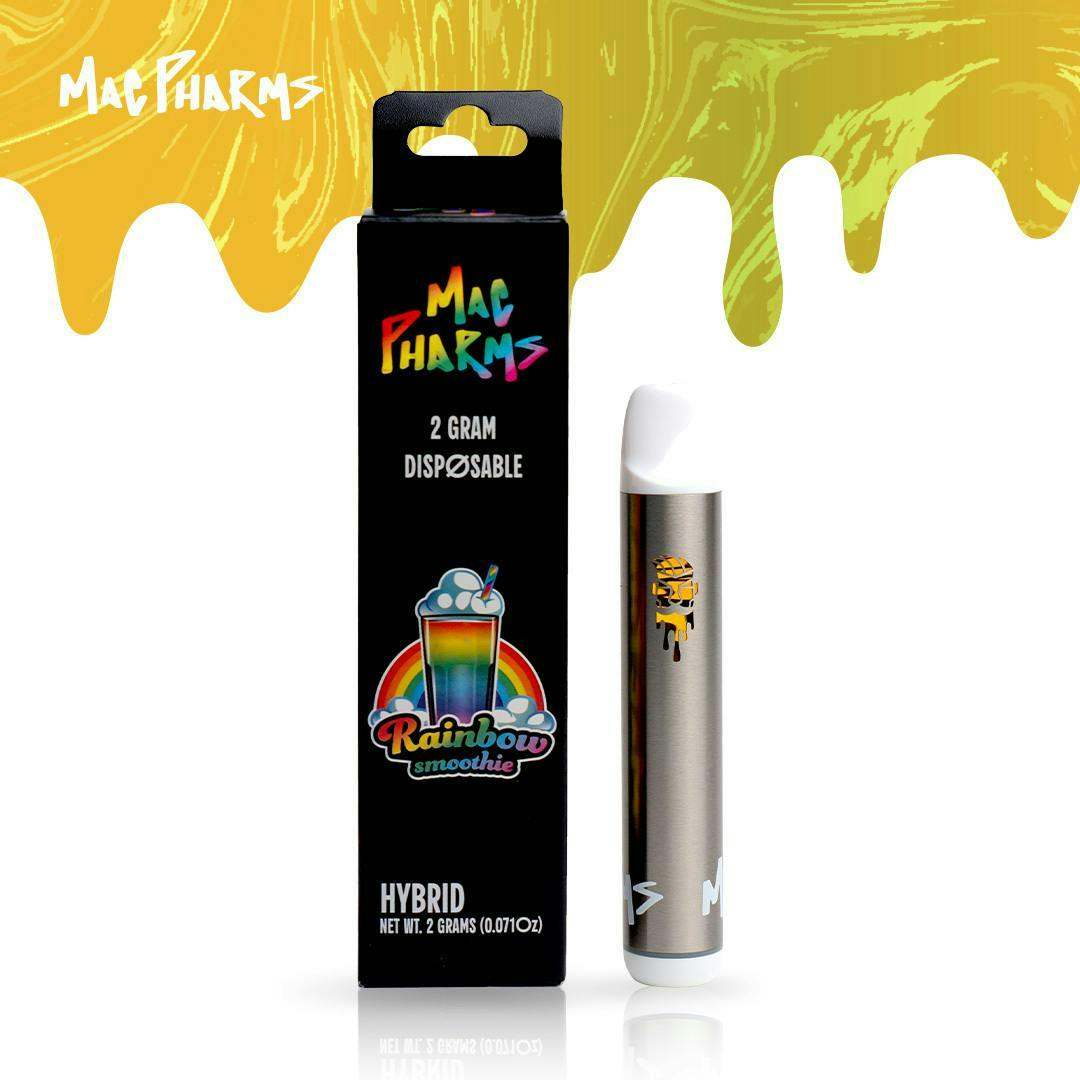 Product: MAC PHARMS | RAINBOW SMOOTHIE | DISPOSABLE SATIVA/HYBRID