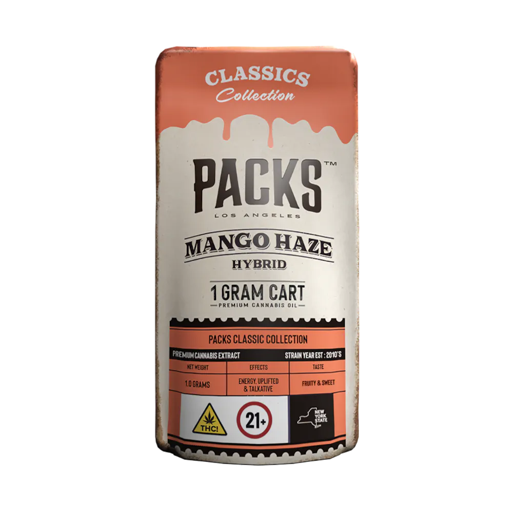 Product Packs - Mango Haze - 1g - Cart