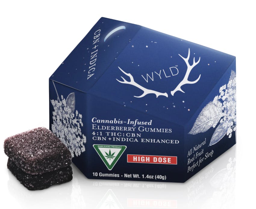 Product: Wyld | Gummies - Elderberry (Indica) - 2:1, THC:CBN, 200mg