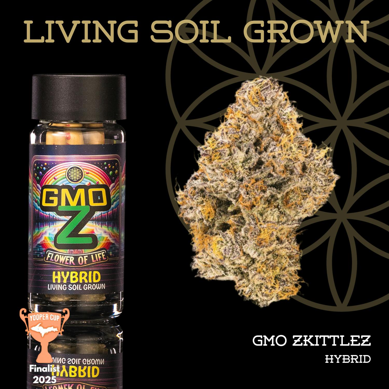 Product: Flower of Life | Pre-Roll 5-Pack - 2.5g - GMO Zkittlez
