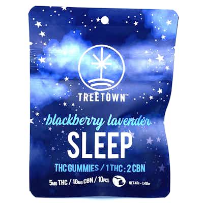 Product: Blackberry Lavender Sleep | 100mg | 1:2 THC:CBN | TreeTown