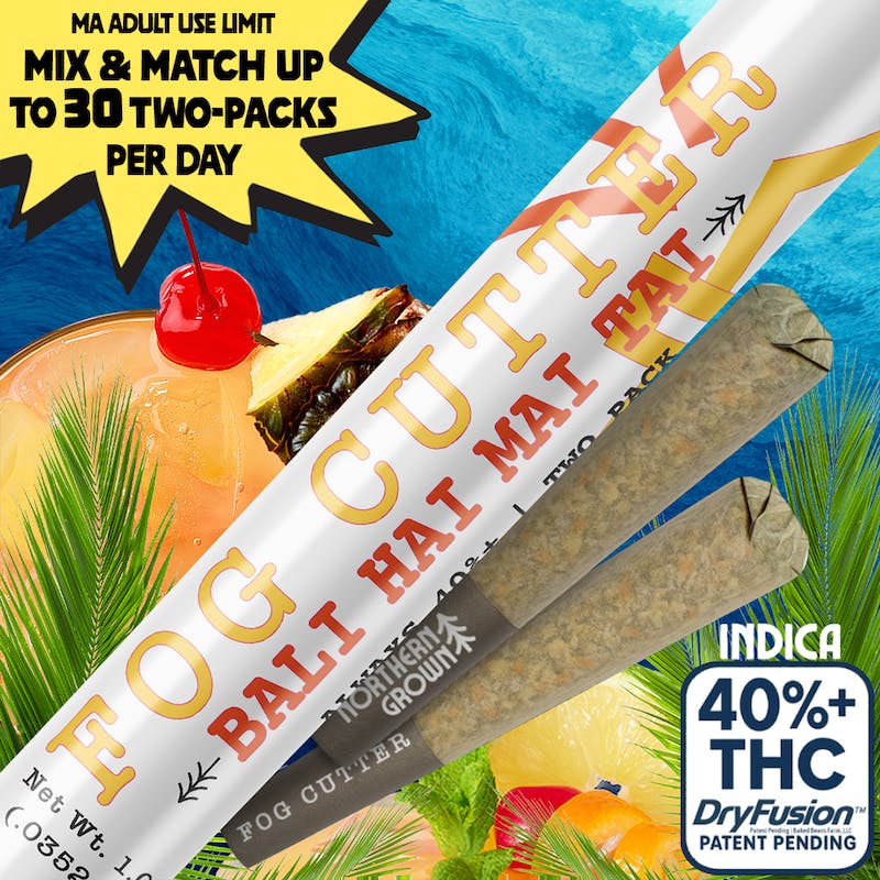 Product Northern Grown - Bali Hai Mai Tai Fog Cutter Infused Pre-Roll 0.5g 2pk (1g)