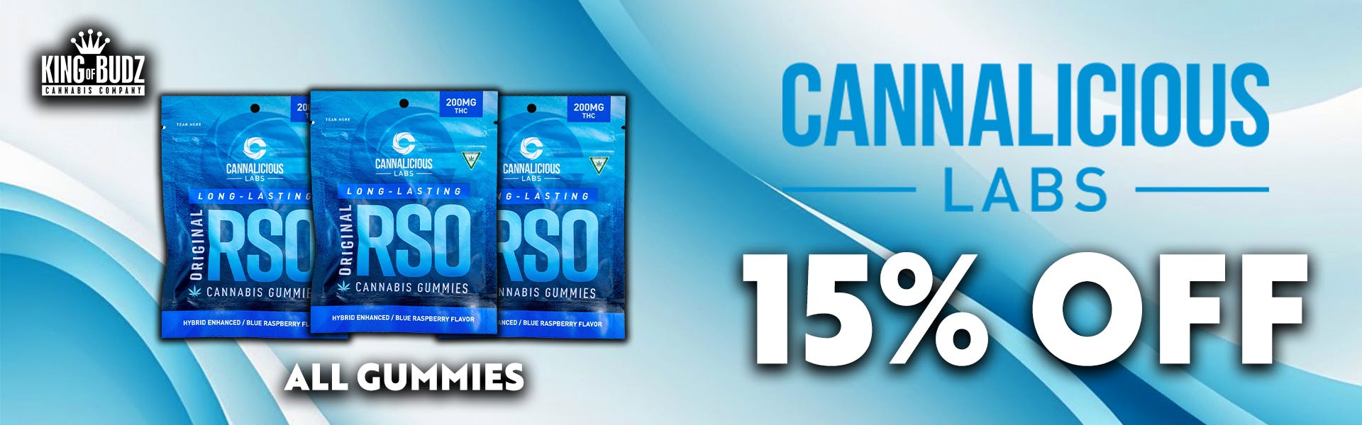 Cannalicious ALL Gummies - 15 Percent OFF