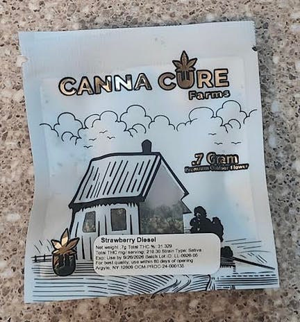 Purple Zkittlez Dime Bag Flower | Indica | Canna Cure | Raven's