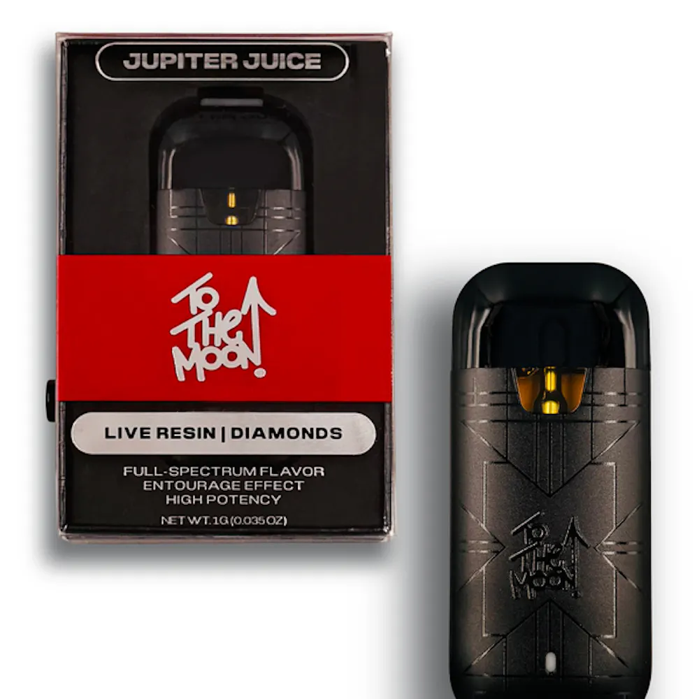 Product To The Moon - Jupiter Juice - 1g - Live Resin + Diamonds AIO
