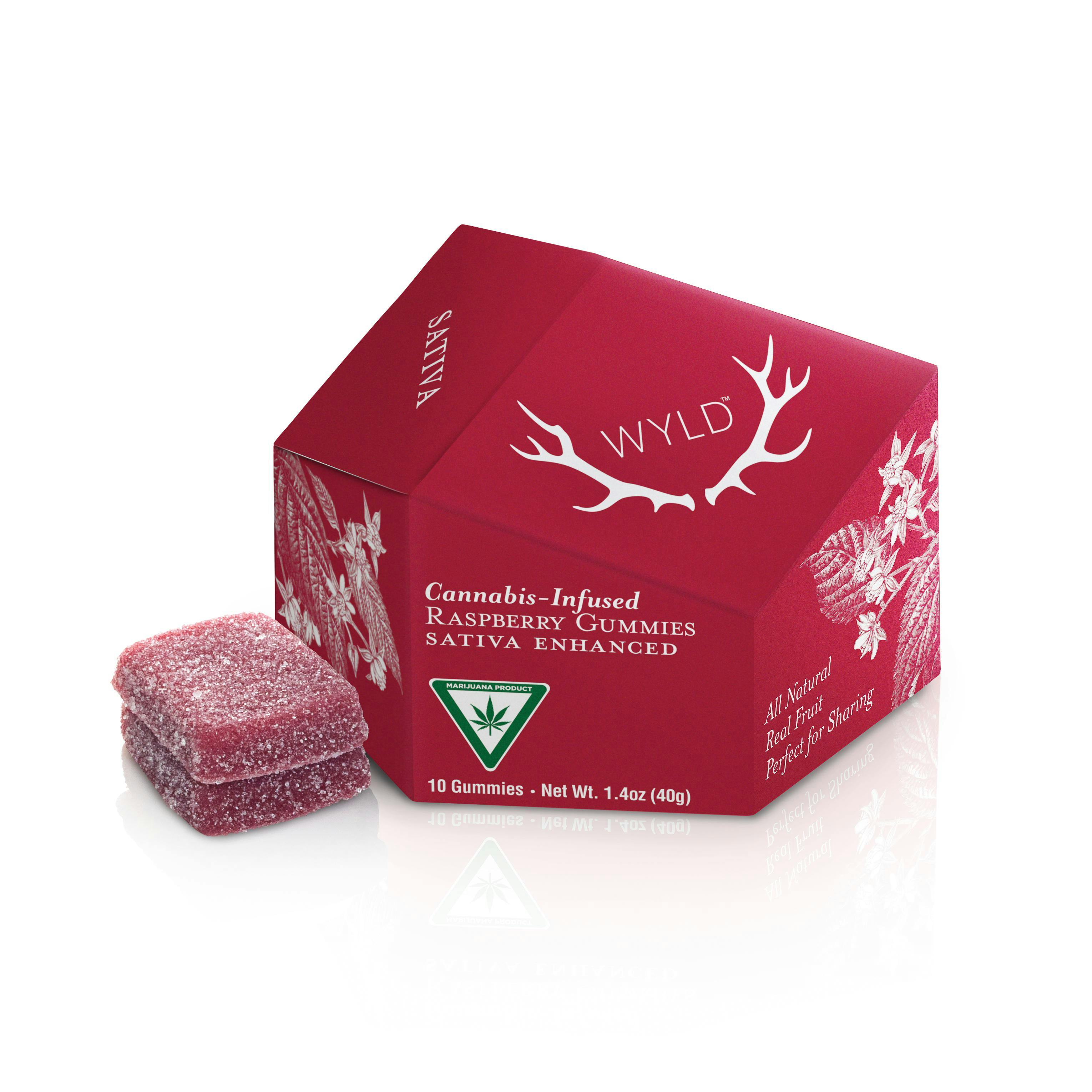 Product: Raspberry | 20mg x 10pk | WYLD