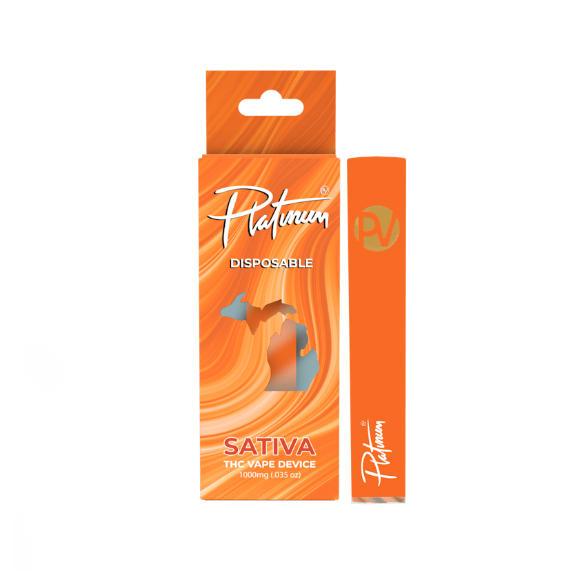 Platinum Vape Disposable | Strawberry Lemonade
