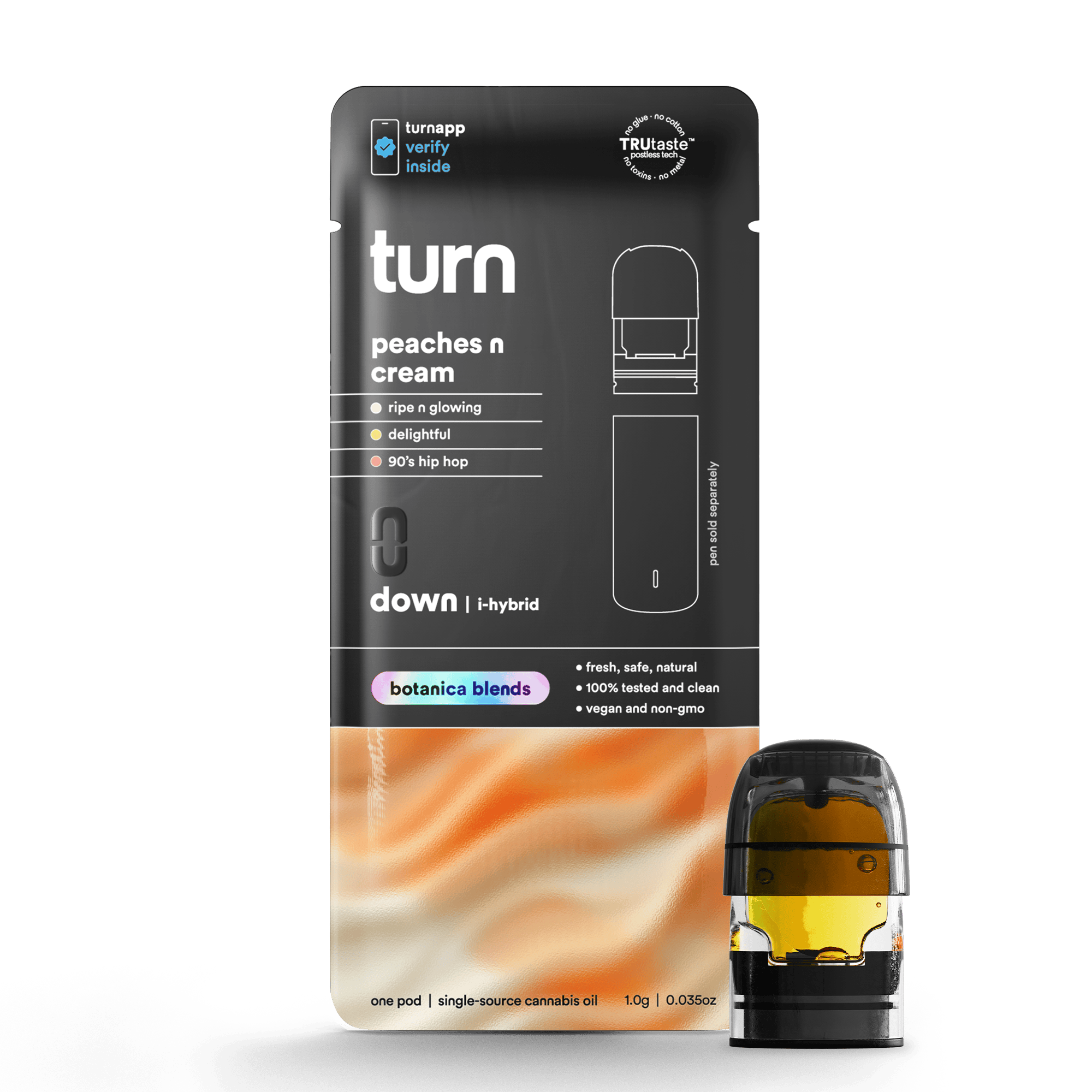 Turn | Botanical Blend | Peaches N Cream | Pod