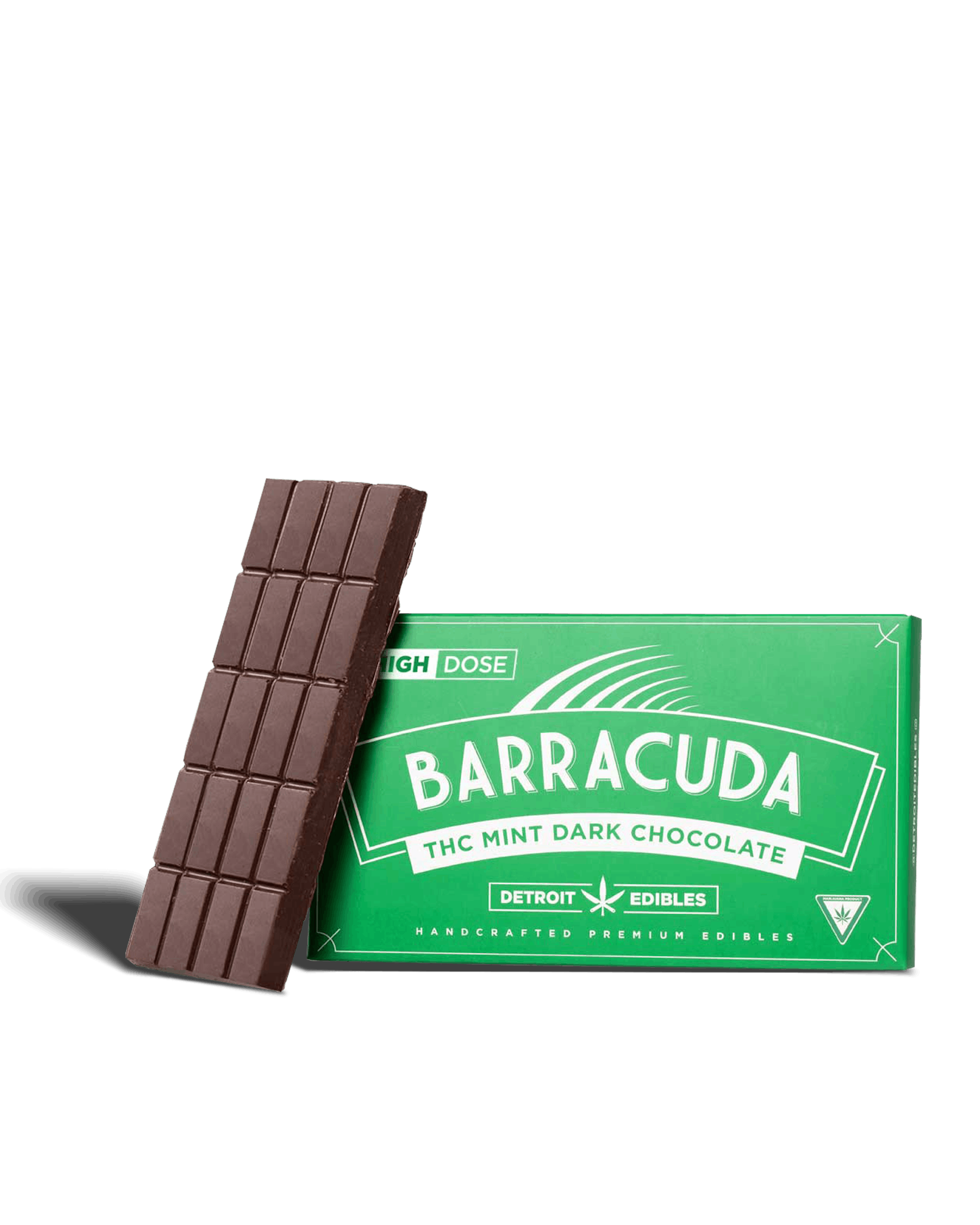 MINT DARK CHOCOLATE BARRACUDA BAR 200MG