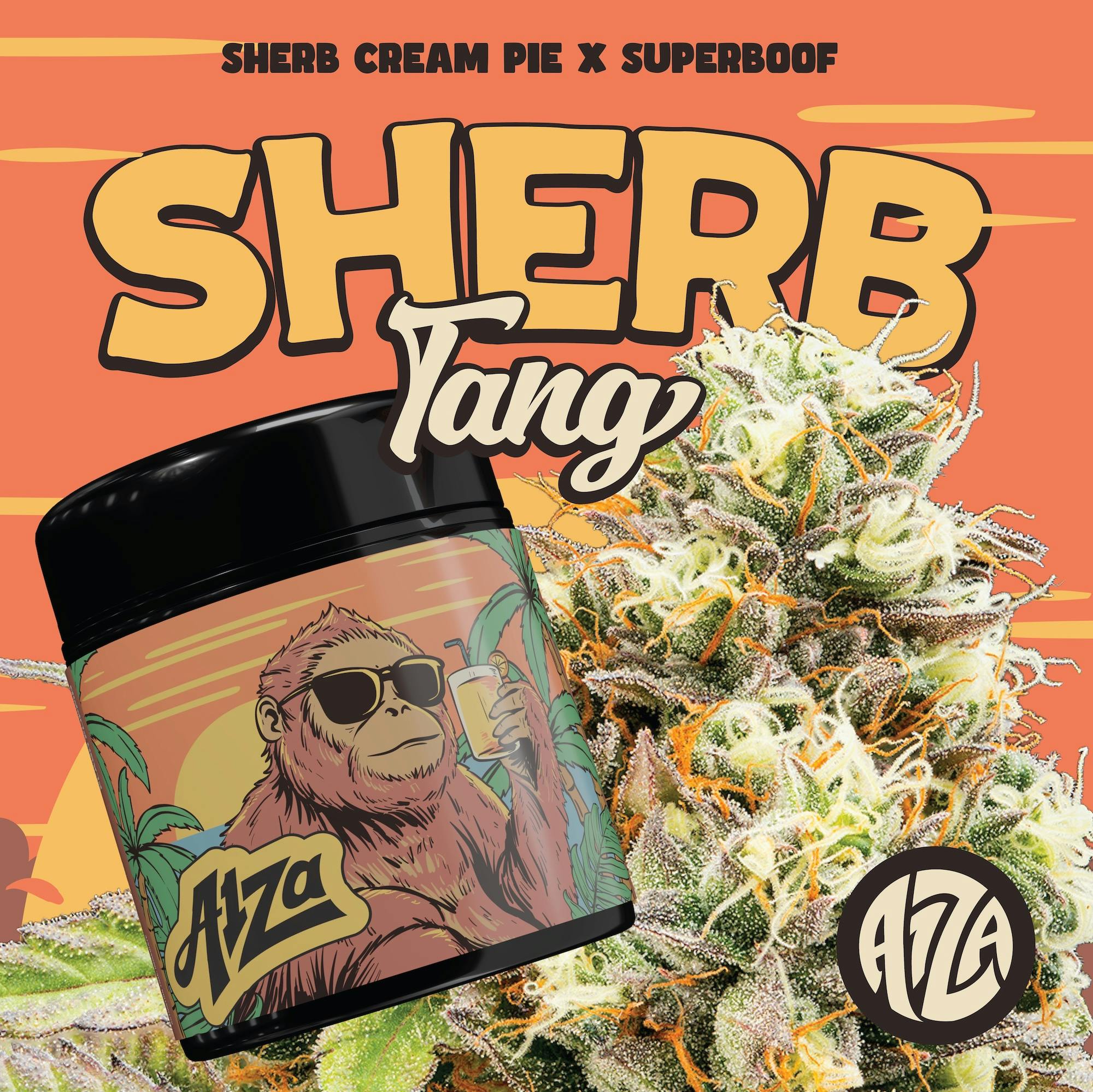 A1Za - 14g Prepack Jar - Sherb Tang