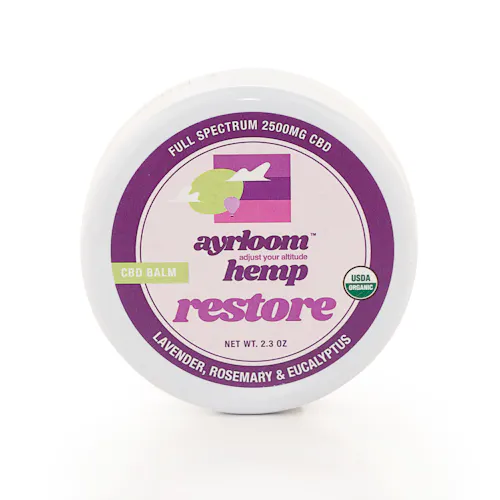 restore CBD balm-active