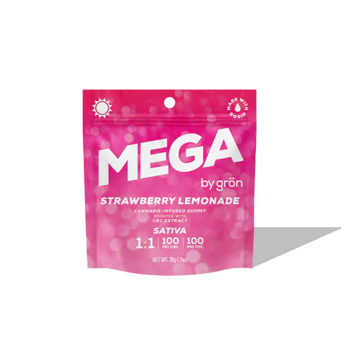 1:1 Strawberry Lemonade MEGA – CBC/THC – Sativa-1