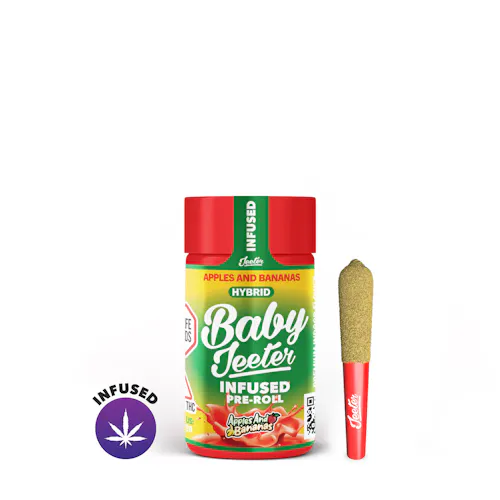 Apples and Bananas Baby Jeeter Infused Pre-Roll 5-pack | 2.5g-active