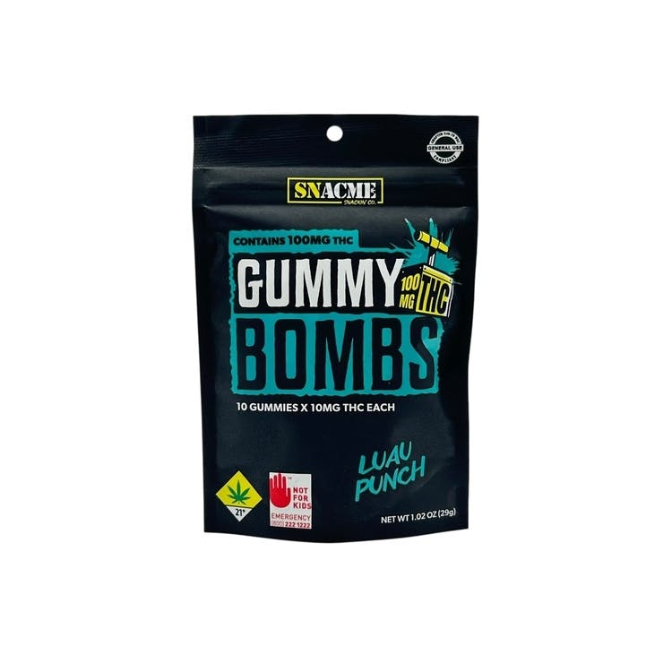 Gummy Bombs: Luau Punch - 10pk 100mg
