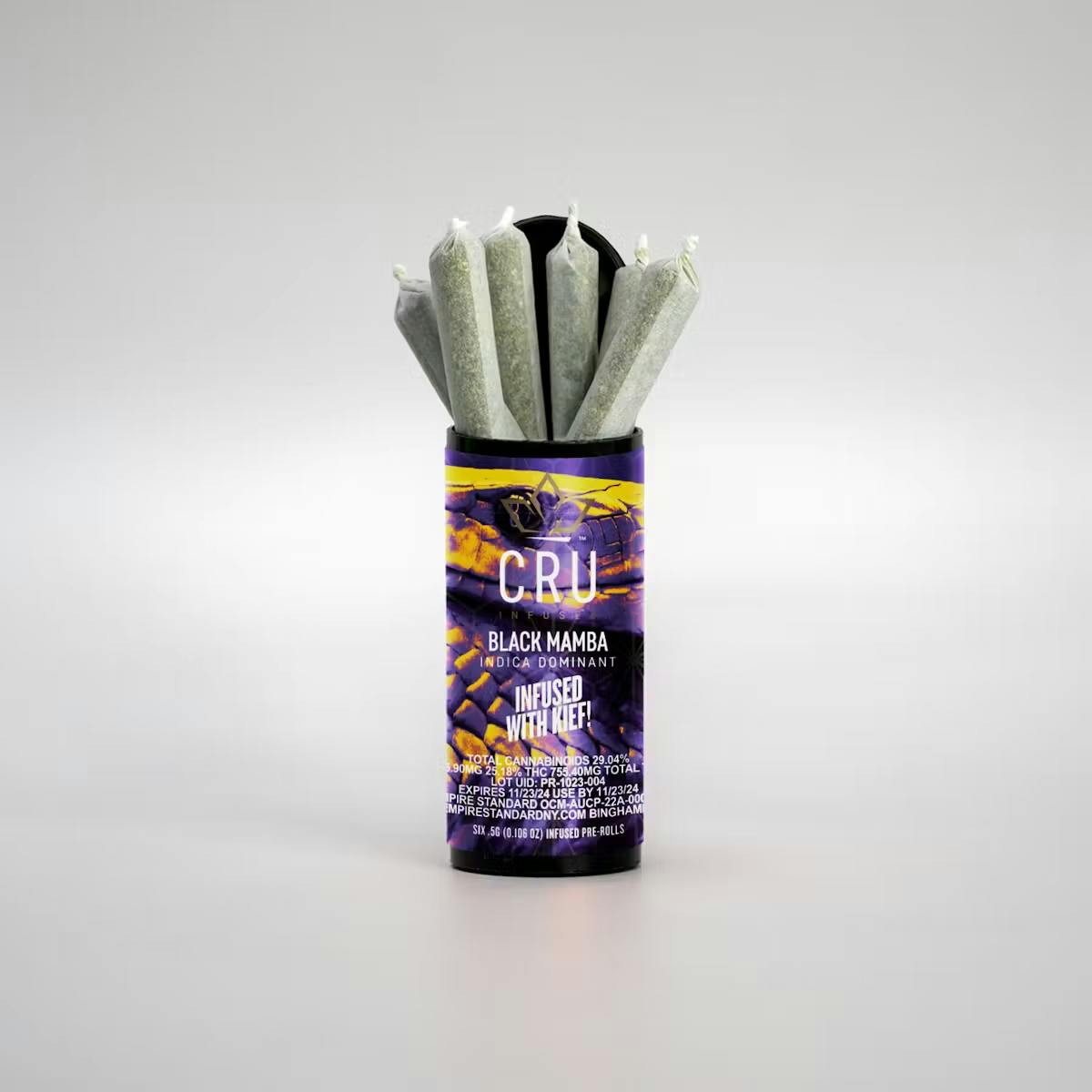 CRU Purple Martian Infused PreRoll 6pk