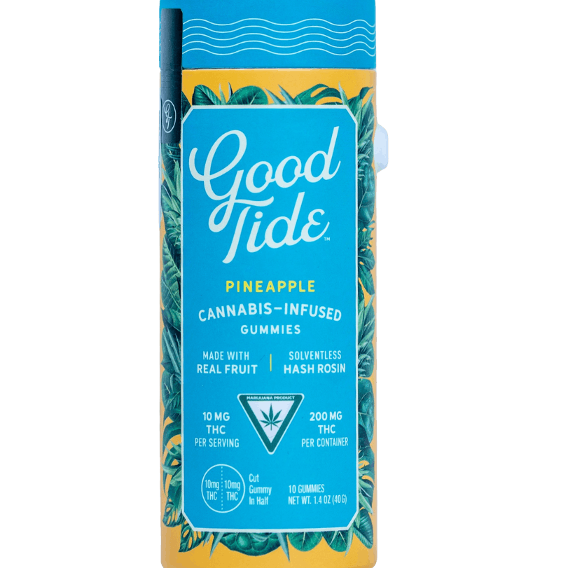 Good Tide - 200mg Hash Rosin Gummies - Pineapple (S)