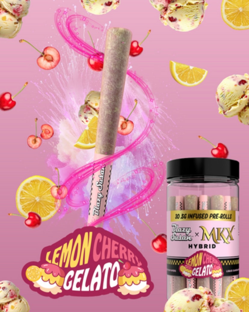 Blazy Susan x MKX - Lemon Cherry Gelato 30pk Liquid Diamond PR