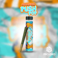 Orange Push Pop 1g Pre-Roll - product image at King of Budz