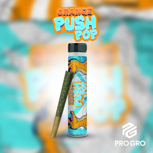 Pro Gro - 1g Preroll - Orange Push Pop