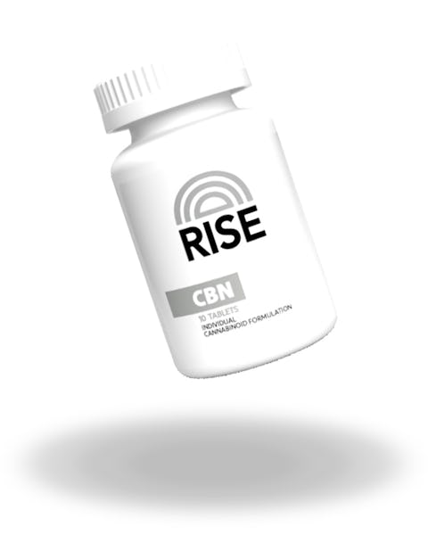 Product: RISE | CBN Tablets | 100mg | Buy ONE CBD or THC Rise Tablet, Receive any ONE CBG, CBN, Daily, or THCA Tablet for FREE