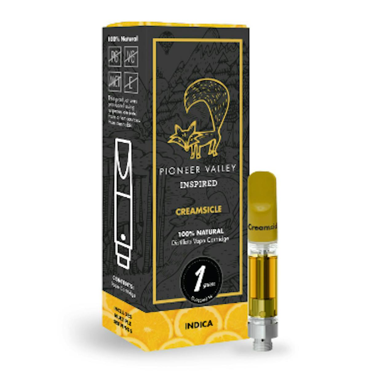 Photo of Pioneer Valley Creamsicle 1g Cartridge