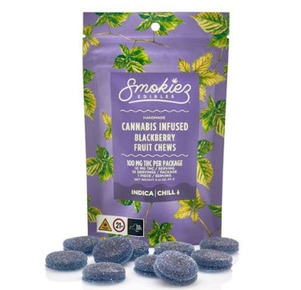 Smokiez - Sweet Blackberry Gummies - 100MG