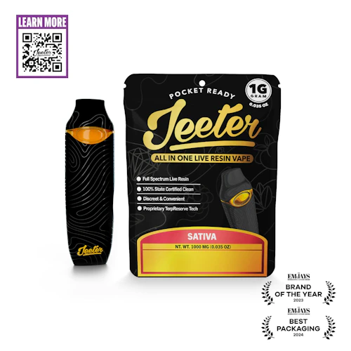 Jeeter - 1g Live Resin Disposable - Sour Diesel