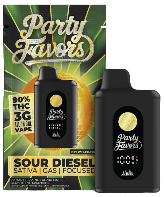 gasoline flavored vape Sour Diesel - AIO (3.0g)