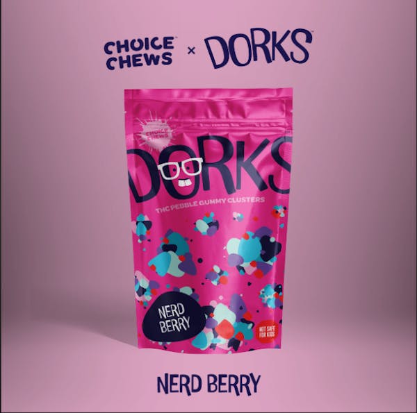 Nerd Berry | 100mg | Cluster Gummies | DORKS (S)