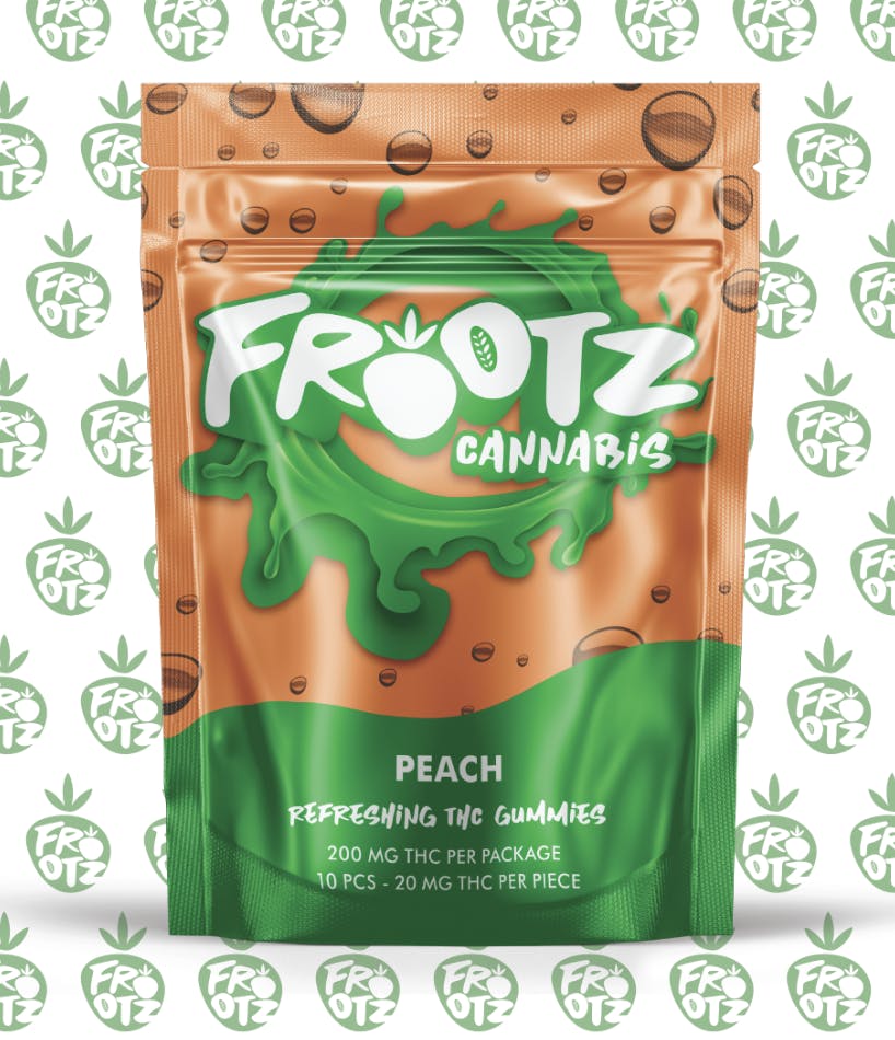 Product: Frootz | Gummies - 200mg - Peach