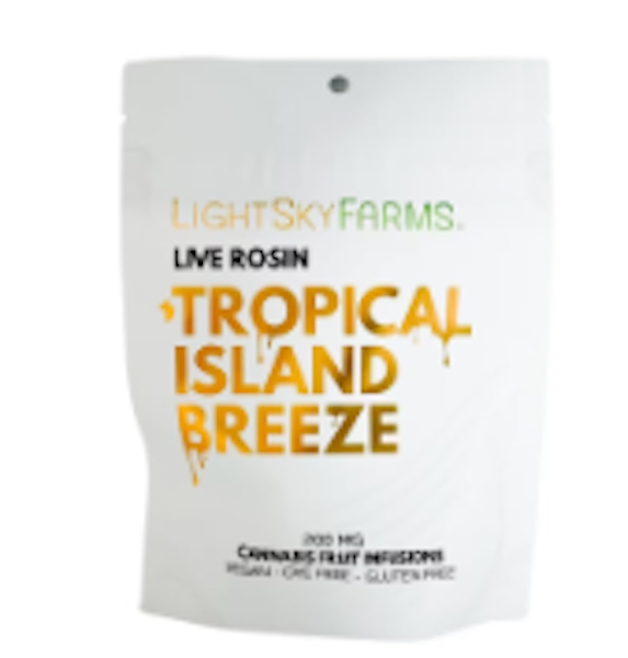 Tropical Island Breeze | Live Rosin Gummies | LightSky Farms