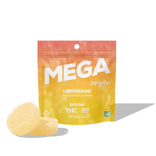Gron | Lemonade Mega Pearl | 100mg | Sativa-active