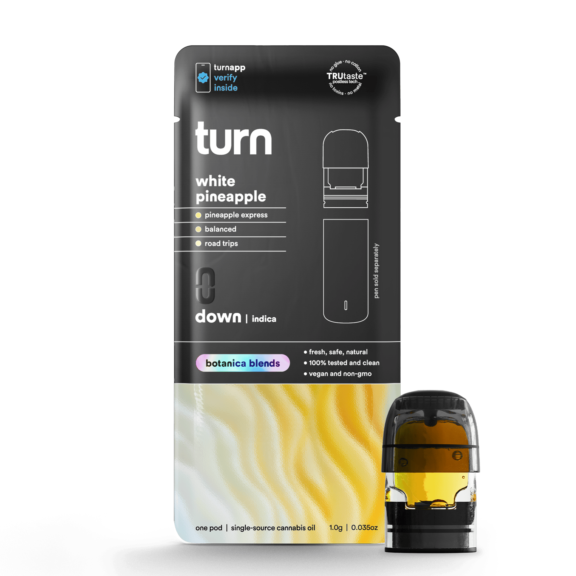 Turn | Botanical Blend | White Pineapple | Pod
