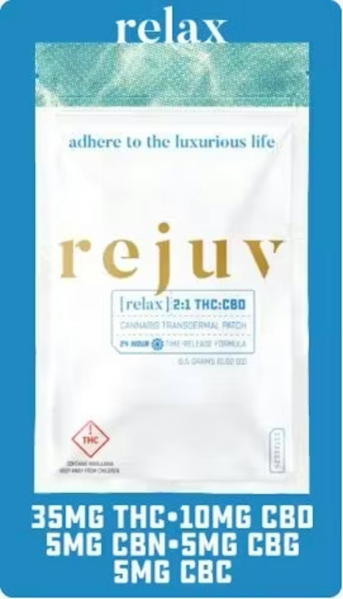 Photo of Rejuv l Entourage Transdermal Patches l 35mg