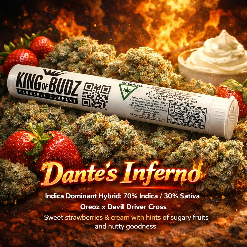KOB - 1g Preroll - Dantes Inferno