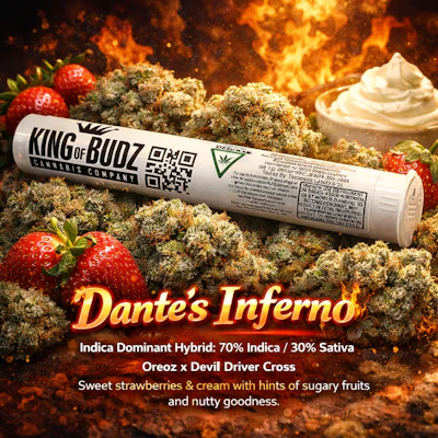 KOB - 1g Preroll - Dantes Inferno