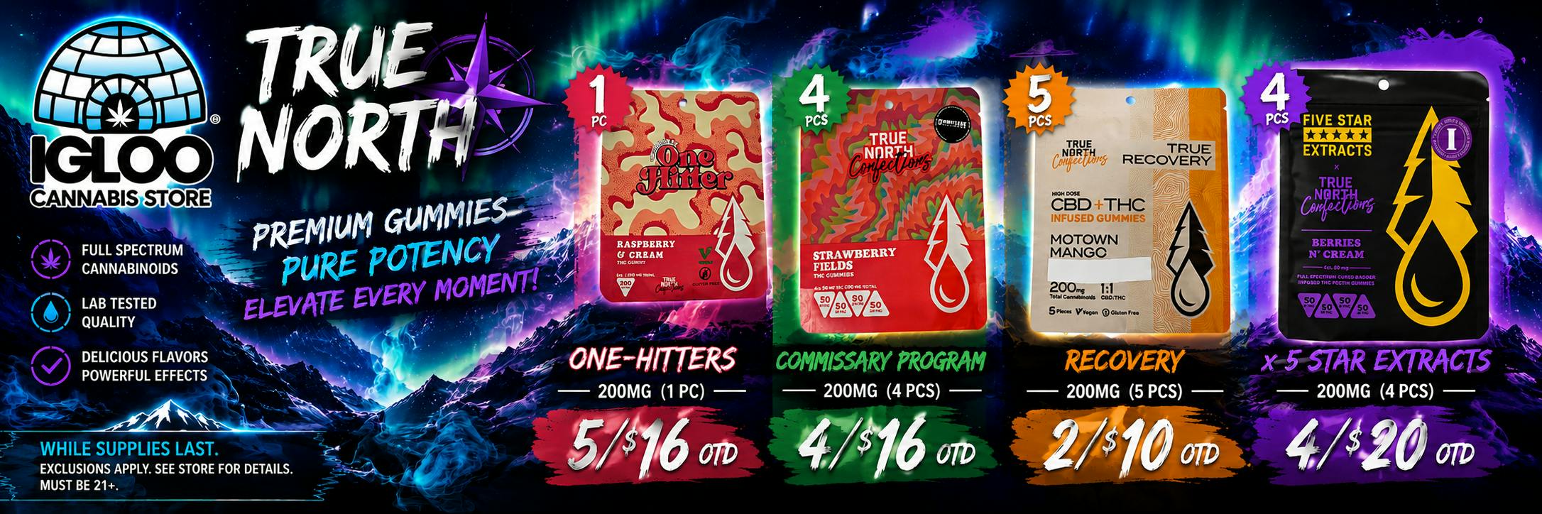 True North bundle deals