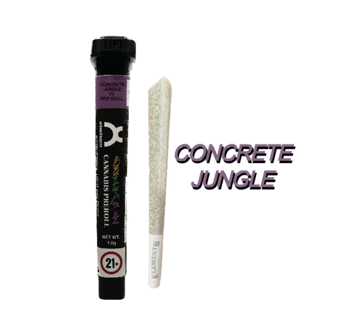 Photo of UrbanXtracts | Concrete Jungle | Pre-Roll | 1g