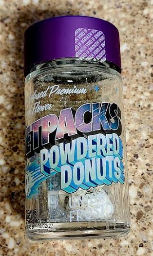 Union Frost Powdered Donuts | Infused Flower | Hybrid | Jetpacks