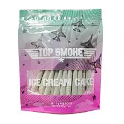 Top Smoke - 28-Pack 1g Prerolls - Ice Cream Cake - PRE_ROLLS by Top Smoke at King of Budz