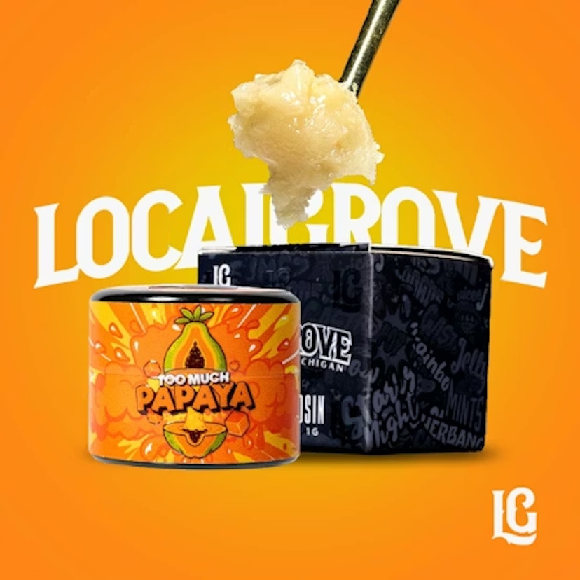 LocalGrove Rosin | Too Much Papaya