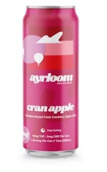 Ayrloom UP | CranApple 12oz | Beverage | 10mg 2:1