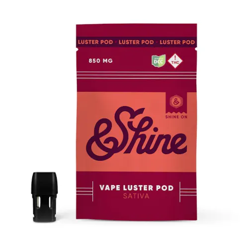 &Shine | Green Crackle | Luster Pod | 850mg-1